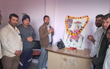 हर्षोल्लास के साथ मनाई भगवान देवनारायण जयंती