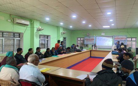 100 डेज़ बाल विवाह निवारण अभियान के तहत थानागाजी ब्लॉक में बाल संरक्षण समिति का एक दिवसीय प्रशिक्षण हुआ आयोजित