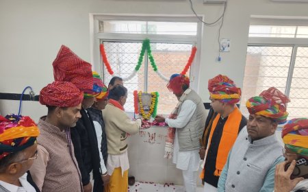 जहाजपुर में 77 लाख की ब्लॉक पब्लिक हेल्थ यूनिट शुरू, मुफ्त जांचों की बढ़ी सुविधा