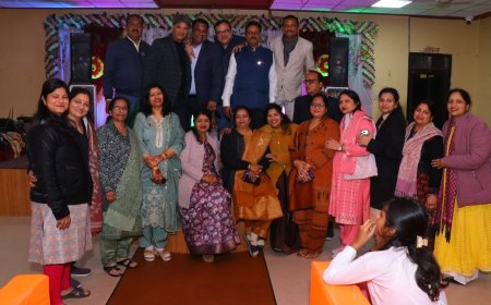 लांयस क्लब भरतपुर ब्रिज  ने मनाया पोषबड़ा एवं नववर्ष स्नेह मिलन समारोह