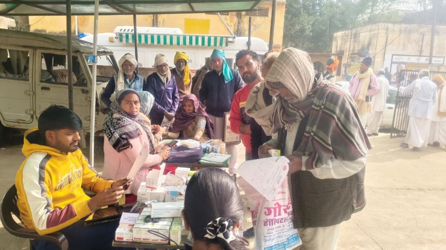 लूपिन फाउंडेशन व राजस्थान सरकार द्वारा निःशुल्क स्वास्थ्य शिविर आयोजित