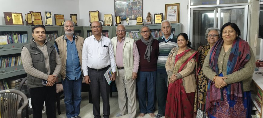 अखिल भारतीय साहित्य परिषद, भीलवाड़ा महानगर कार्यकारिणी की बैठक संपन्न