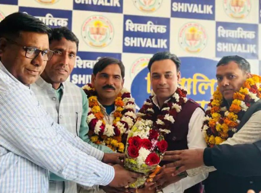 अनिल शर्मा सर्वसम्मति से फिर बने अध्यक्ष: निजी विद्यालय संघ बहरोड़ की नई कार्यकारिणी का गठन
