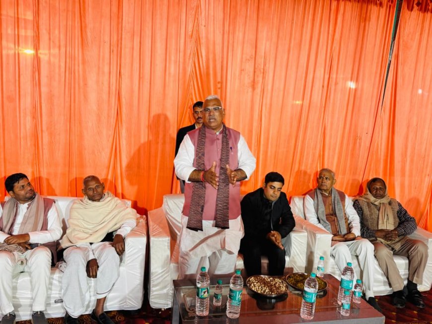 बृज नगर को प्रदेश में आदर्श विधान सभा क्षेत्र बनाना हमारा संकल्प - जवाहर सिंह बेढम