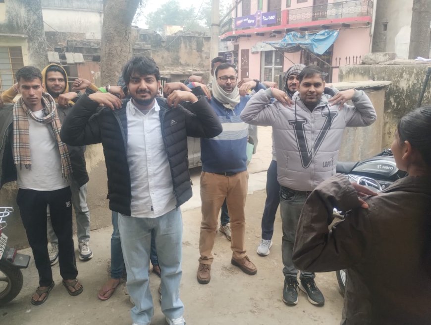 आयुष्मान आरोग्य मंदिर पर योग सत्र का हुआ आयोजन