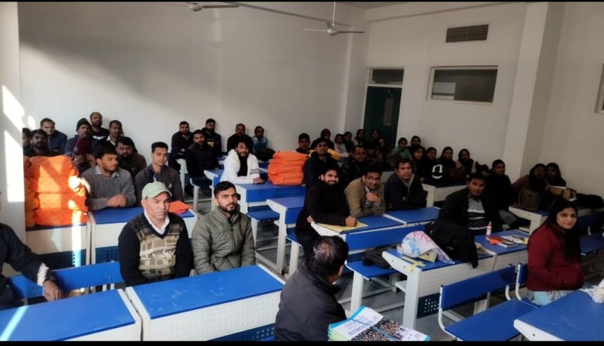 ईपी. के टैलेंट सर्च एग्जाम की तैयारी पूर्ण, 11 जनवरी  को 11 बजे तक भी स्कूल आकर कर सकते है आवेदन