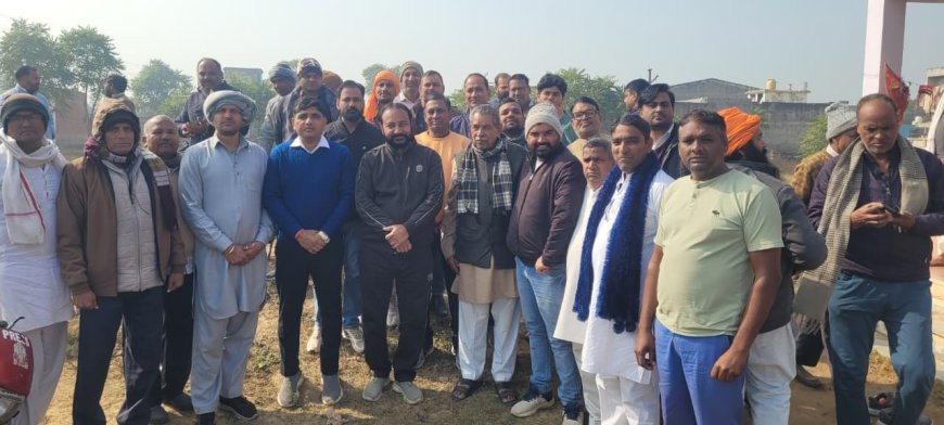 गोविन्दगढ़ में भाजपा कार्यकर्ताओं ने मनाया सोमनाथ स्वाभिमान पर्व: रामगढ़ विधायक ने बताया सोमनाथ मंदिर का इतिहास, हनुमान मंदिर में पूजा-अर्चना की