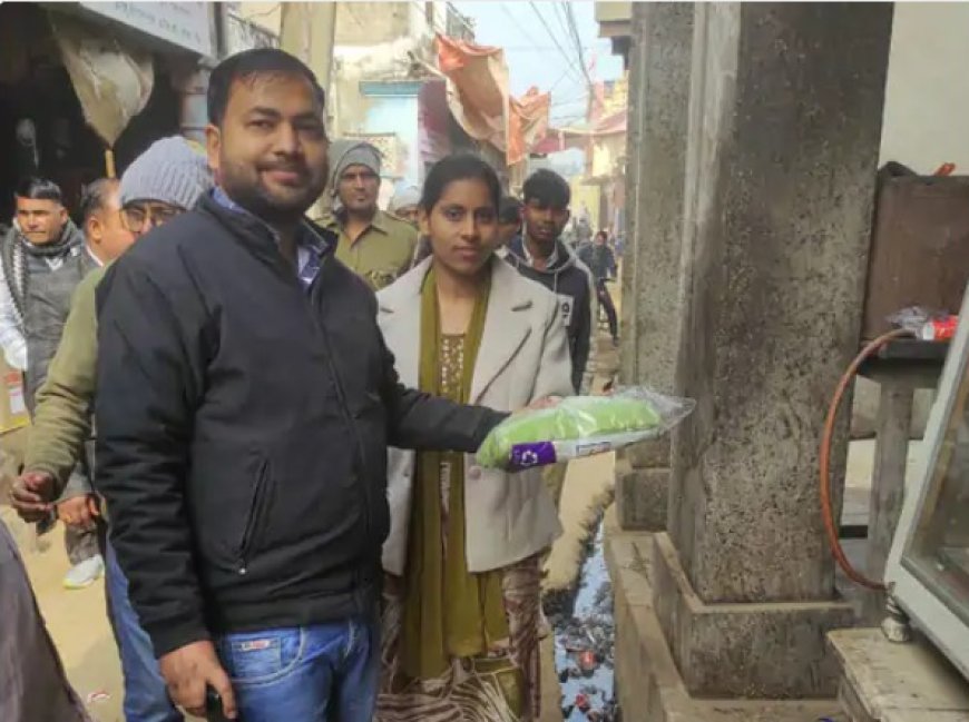 बड़ौदामेव में नगरपालिका का अभियान: पॉलिथीन उपयोग पर सख्त कार्रवाई, दुकानदारों से 40 किलो पॉलिथीन जब्त