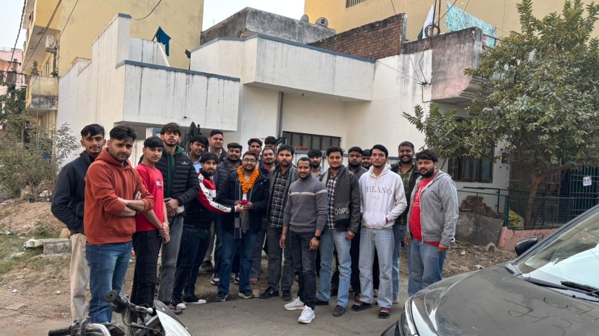 दीपेश सैनी बने टीम युवा संघ के नए प्रदेशाध्यक्ष