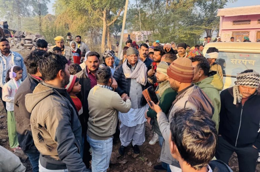 जवाबदेह प्रशासन के लिए मंत्री बेढ़म का औचक निरीक्षण; बिजली-पानी की समस्याओं के त्वरित समाधान के निर्देश