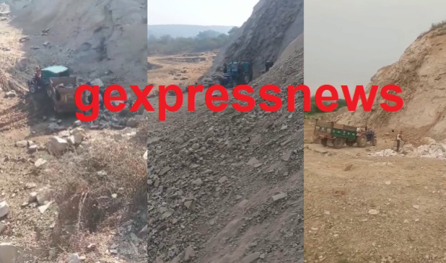 बेखौफ माफिया: कहीं ढहा रहे मकान, कहीं कुचल रहे बेजुबान:पहाड़ियों का सीना छलनी, आखिर कब जागेगा प्रशासन?