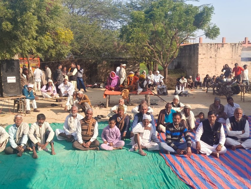 मौजपुर में हुआ भजन जिकड़ी का आयोजन