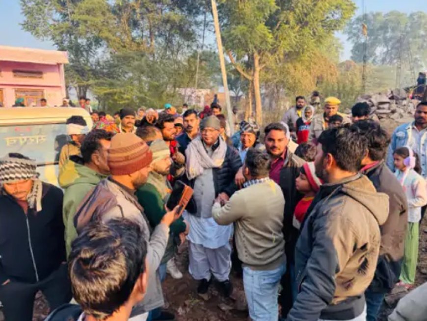 गृह राज्य मंत्री बेढ़म ने सीकरी का दौरा किया:जनता की समस्याओं को जल्द दूर करने के निर्देश, लापरवाही पर होगी सख्त कार्रवाई