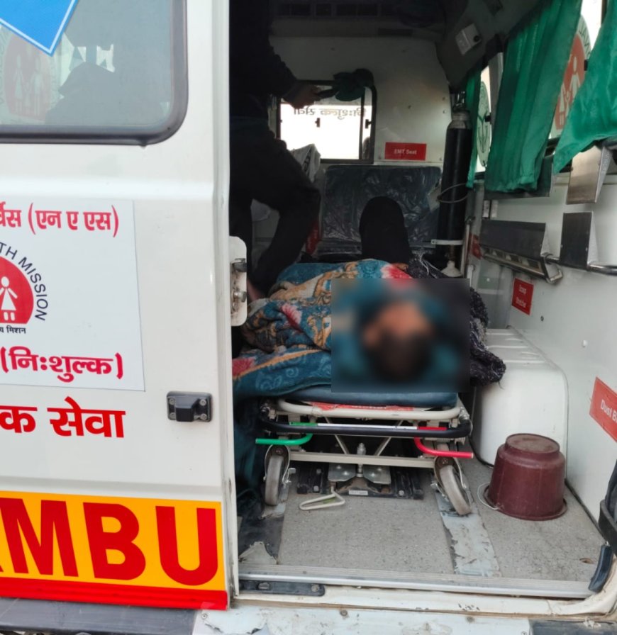 डायल-112 की फुर्ती ने मौत के मुंह से खींच लाई दो जिंदगियां