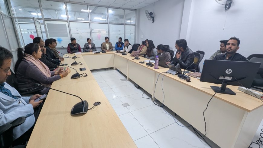 आई-स्टार्ट नेस्ट भरतपुर में राष्ट्रीय स्टार्टअप दिवस का आयोजन युवाओं को उद्यमिता के प्रति किया प्रेरित