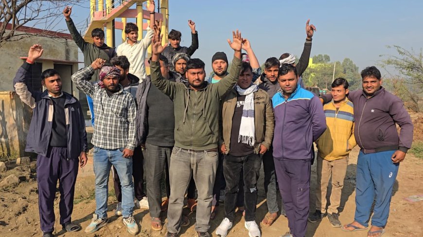 पेयजल संकट को लेकर फूटा युवाओं का गुस्सा, चंबल परियोजना का पानी न मिलने पर आंदोलन की चेतावनी