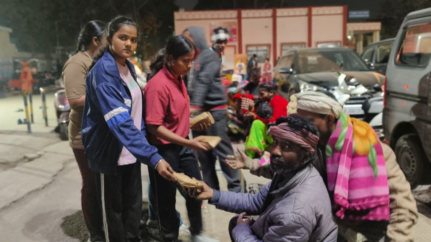 समाज की अंतिम पंक्ति के लोगों के चेहरों पर मुस्कान बनकर उतरा एक जन्मदिन