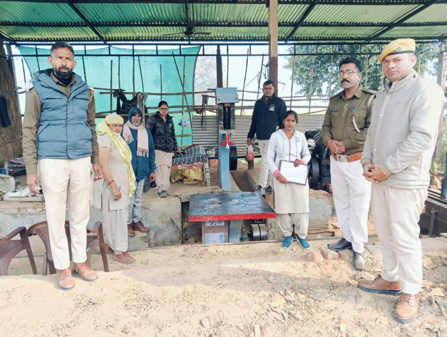 अवैध आरा मशीनों के विरुद्ध बड़ी कार्रवाई, एक दर्जन मशीनें सीज, वन माफिया में हड़कंप