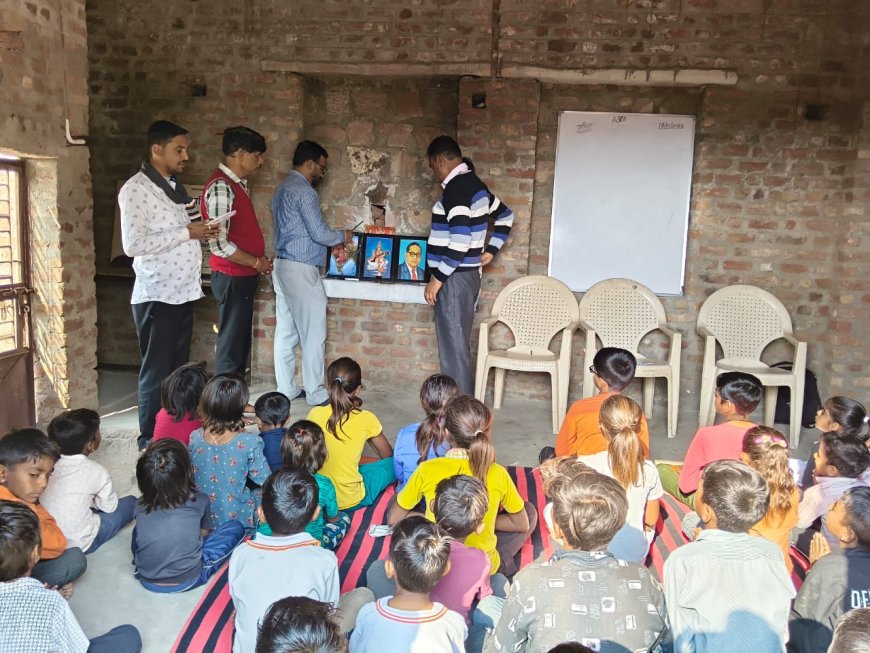 सेवा भारती के प्रांत सह मंत्री ने बाल संस्कार केंद्र तखतगढ़ का अवलोकन कर सराहा