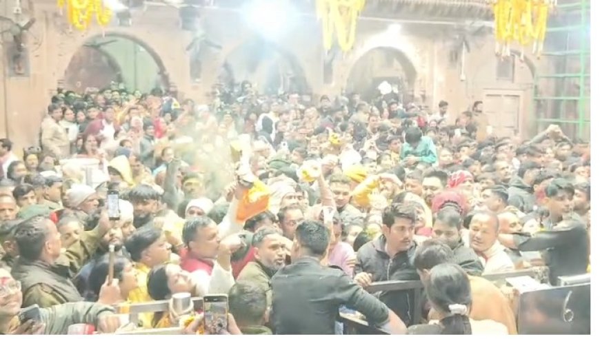 बसंत पंचमी पर ब्रज में उमड़ी श्रद्धालुओं की भीड़