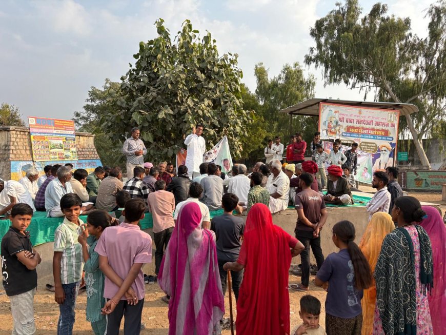 केंद्र सरकार अब गरीबी हटाने के बजाय गरीबों को हटाने पर काम कर रही- हरिशंकर मेवाडा