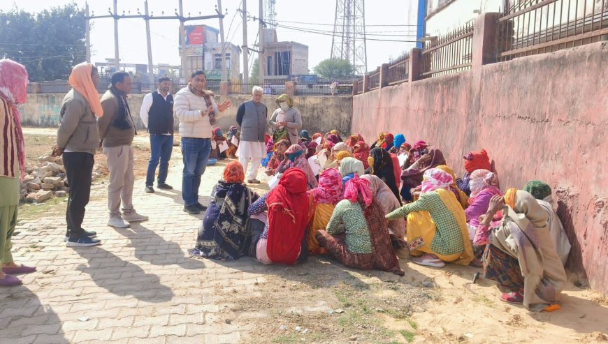 मनरेगा देश के मजदूर किसान गरीब तबके का अधिकार- शर्मा