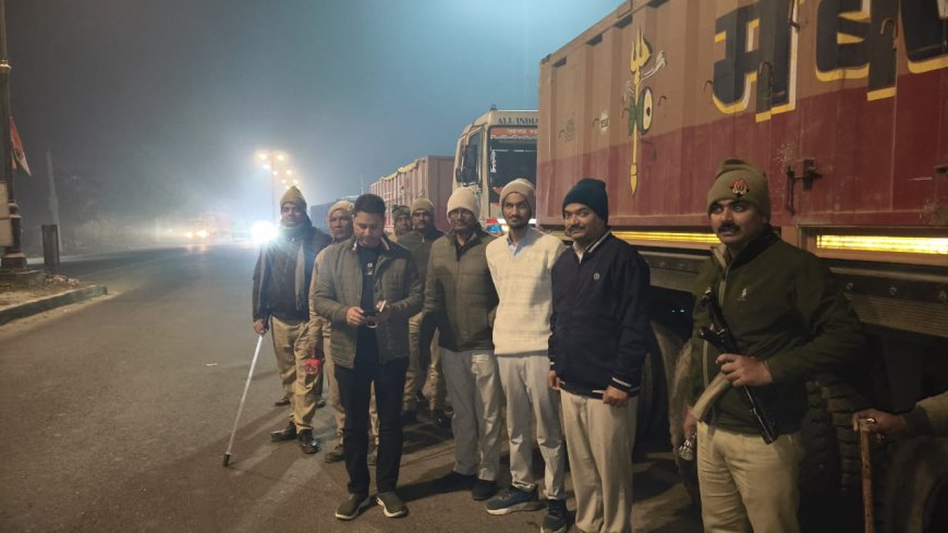 अवैध खनन पर डीएम का कड़ा एक्शन;  तीन थाना क्षेत्रों में छापा, 10 वाहन सीज, करीब 5 लाख का जुर्माना वसूला