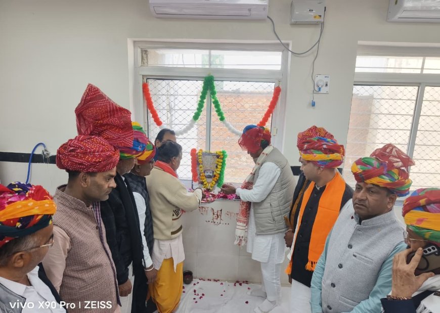 जहाजपुर में 77 लाख की ब्लॉक पब्लिक हेल्थ यूनिट शुरू, मुफ्त जांचों की बढ़ी सुविधा