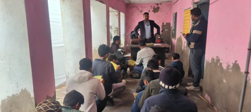 गोविन्दगढ़ में सुरक्षा जवान और सुपरवाइजर के लिए भर्ती शिविर आयोजित