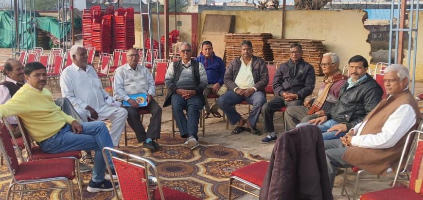 खेरली में एनसीआर रेल यात्री समिति की विभिन्न प्रस्तावों को लेकर बैठक हुई संपन्न