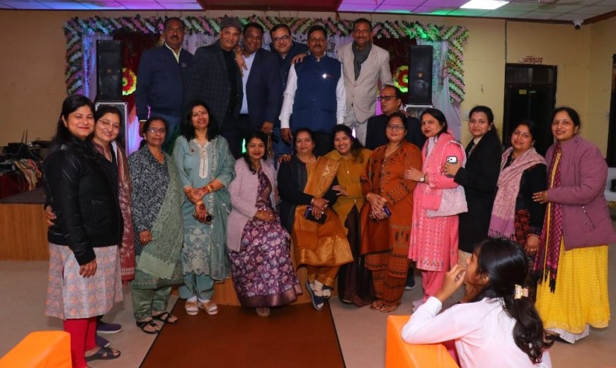 लांयस क्लब भरतपुर ब्रिज  ने मनाया पोषबड़ा एवं नववर्ष स्नेह मिलन समारोह