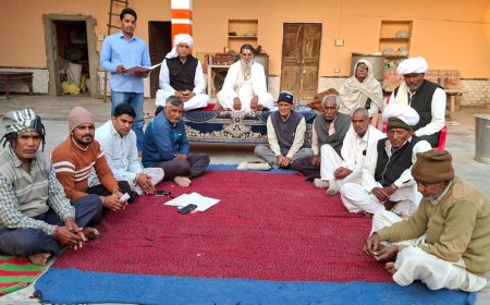 झड़ाया बालाजी मंदिर परिसर पर हुआ धर्म सभा का आयोजन; जून 2026 में 108 कुंडीय श्रीराम महायज्ञ को लेकर हुई चर्चा