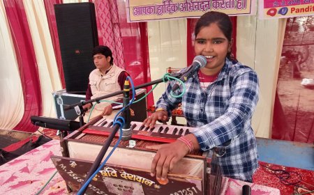 धरसौनी में चल रही भजन- जिकडी का मंगलवार 3 फरवरी को होगा समापन