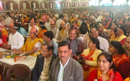 जयपुर में हुआ विवाह अणुव्रत संस्कार महोत्सव; दाम्पत्य जीवन में जब तक समर्पण और विश्वास है तब तक जीवन आनंद प्रेममय - आचार्य प्रसन्न सागर