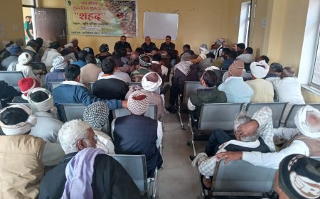 पंच गौरव कार्यक्रम के तहत शहद उत्पादन को बढ़ावा देने हेतु एक दिवसीय प्रशिक्षण आयोजित