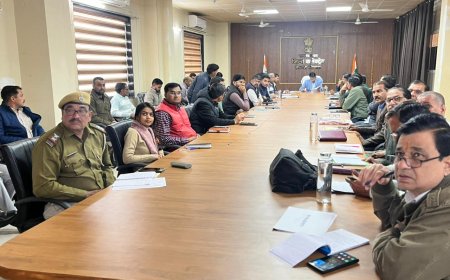 अतिरिक्त जिला कलेक्टर ने ली  जिला जल एवं स्वच्छता समिति की साप्ताहिक समीक्षा बैठक