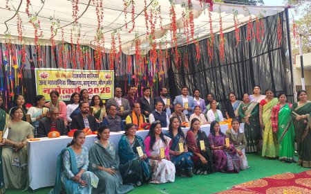 पीएम श्री बापू नगर भीलवाड़ा में वार्षिक उत्सव नवोत्कर्ष का भव्य आयोजन