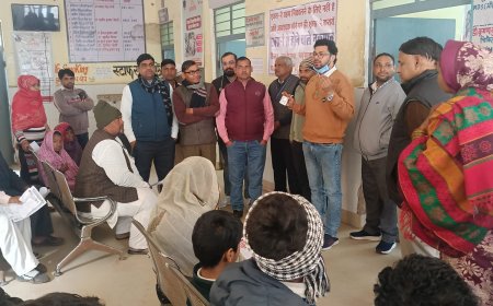 कठूमर सीएचसी पर कैंसर दिवस पर जागरूकता व परिचर्चा का किया आयोजन