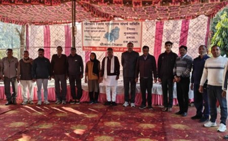 जिला बचाओ संघर्ष समिति का धरना 184 वें दिन भी जारी; सरकार का भी मौन व्रत नही टूट रहा