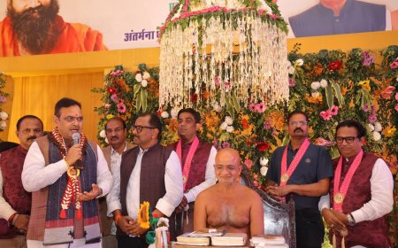 हर मास एक उपवास ही सर्व बीमारियों का इलाज- आचार्य प्रसन्न सागर; कैलाश छाबडा को समाज  सारथी की  उपाधि से किया सम्मानित    