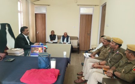 कठूमर में अर्ली एक्सेस टू जस्टिस के संबंध में बैठक हुई सम्पन्न