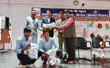 पीएम श्री जवाहर नवोदय विद्यालय में “फुटबॉल फॉर स्टूडेंट्स (F4S)” कार्यक्रम का सफल आयोजन