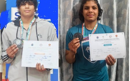 राष्ट्रीय सीनियर फेडरेशन कप कुश्ती में माया को कांस्य पदक