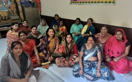 वैश्य महिला समिति राजगढ़ के चुनाव हुए संपन्न