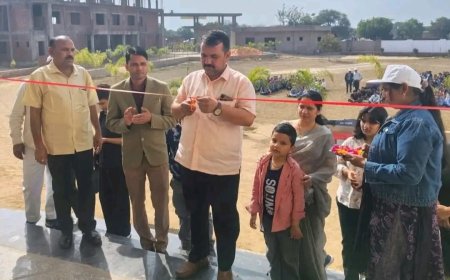 नर्सिंग चैंपियनशिप 2026 का भव्य शुभारंभ; खेलकूद से इंसान का होता शारारिक विकास - सन्तोष चौधरी