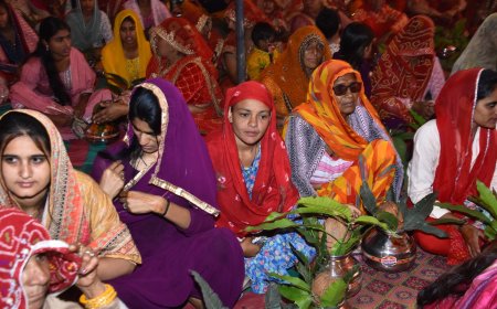 मुखेना में भागवत कथा, यज्ञ पूर्णाहुति 16 को विशाल भंडारा; 31 गाँवों का होगा महासंगम