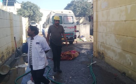 भिवाड़ी के खुशखेड़ा औद्योगिक क्षेत्र में भीषण अग्निकांड आधा दर्जन श्रमिकों की दर्दनाक मौत, कई शव कंकाल अवस्था में बरामद