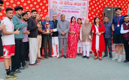 खेल भावना के साथ मनाया गया दिवंगत पत्रकार देवेन्द्र यादव का 48वां जन्मदिन; छठी मेमोरियल प्रतियोगिता का भव्य समापन