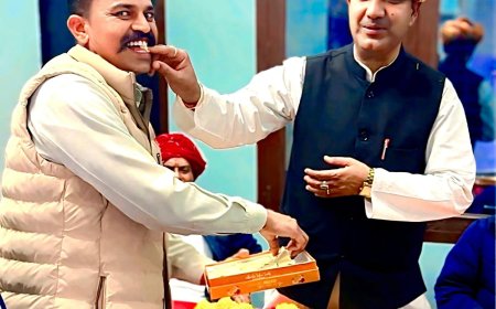 राष्ट्रीय अनुसूचित जाति-जनजाति विकास परिषद अलवर के जिला अध्यक्ष बने जयराम बैरवा