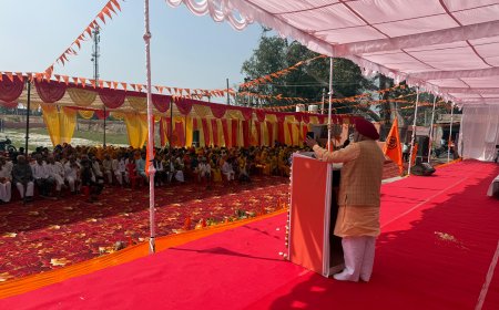 विराट हिन्दू सम्मेलन 2026 रारह;  युवाओं को धर्म, संस्कृति और राष्ट्रहित में सक्रिय भूमिका निभाने का दिया संदेश